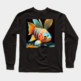 Sea Fantasy - Tropical Fish #502 Long Sleeve T-Shirt